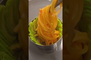 sweet chili noodles mit avocado #food #cooking
