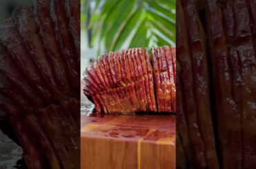 Dr Pepper Glazed Easter Ham on the Big Green Egg | Sweet, Smoky & Sticky