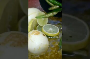 Pepper Lemon Egg #reels #shortvideo #recipe #viral
