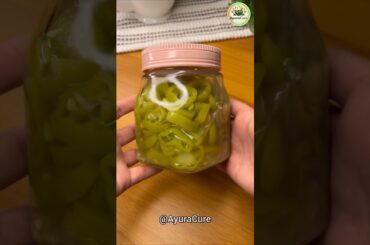 Spicy Jalapeño Mirchi Achar 🌶️🔥 | Tangy & Tasty Recipe #achar #pickle #ytshorts #viral #easyrecipe