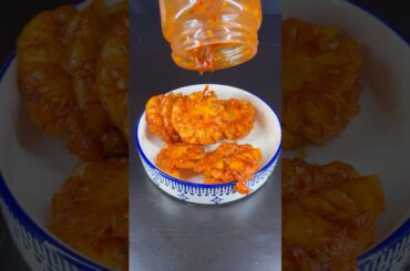 Amazing Pineapple +Tamarind+Lemon+Chilli Masala ||🍍🥵#shorts #food #youtubeshorts #pineapplefarm