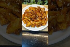 Honey chilli potato#viral #snacks#potato recipe