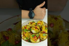 Street Style Dahi Puri Recipe ASMR Cooking #shorts