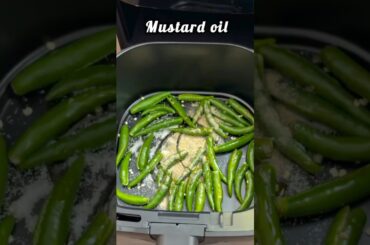Air Fryer Chilies Recipe #shorts #ytshorts #youtubeshorts