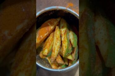 Spicy mango chili 🌶️  🥵 #spicy #mango #recipe #food #autofoodie #reels #shorts