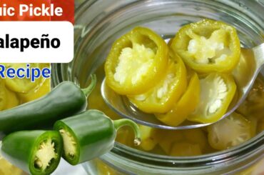 Pickle Jalapeño | Jalapeño Pickle Recipe | Quick And Easy Recipe | Jalapeño Recipe | Pepper Geek