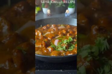 Soya Chili #recipe #cooking #food #spicyaddict  #viral #trending #tasty #soyachunks #spicy #shorts