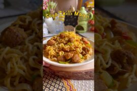 Soya Chilli Maggi #shorts #shortsfeed #food #maggi #viral #maggirecipe
