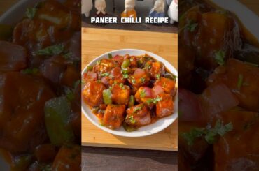 Chilli paneer recipe #shorts #snacks #recipe #paneer #trending #viral #shortsfeed #cooking #food