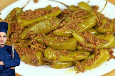 Instant Masala Achari Mirch Recipe|Chef M Afzal|