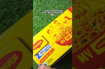 Maggi Bowl 🥣 made chili garlic maggi #ytshorts #yt #maggi