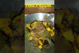 Aalu shimla mirch ki sabji😋#food #recipe #foodshorts #cooking