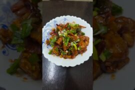 Spicy Mashroom Chili Recipe / Quick and Easy Starter 😋 #shorts # #ytshorts # trending #viral