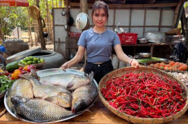 Amazing cooking fish with chili and more vegetable recipe