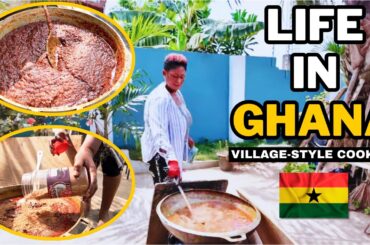 Delicious Shito Sauce | Authentic African Chili Recipe | Village Cooking | Charcoal Fire Cooking
