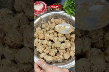 Chilli Soya Chunks Recipe