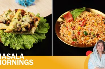 Beef Flat Bread Pizza & Pepper Chicken Steak With Siracha Rice | Masala Mornings | 08 April 26