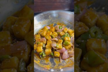 Street Style Chilli Paneer | Super Tasty & Spicy Paneer Recipe 😍#food #shorts #paneer #snacks