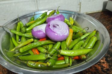 Green chilli  स्टार्टर 🔥