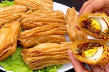 Ramzan Special Crispy Egg Puff for Iftar | Iftar Recipe | Bakery Style Egg Puff for Iftar