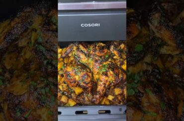 Juiciest Air Fryer Roast Chicken & Potatoes 🍗🔥 (Cosori Recipe)