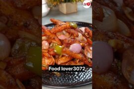 Street style Chilli Potato Recipe | Chilli Potato #youtubeshorts #shorts #gharpesabbantahai #snacks