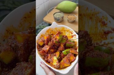 Traditional Raw Mango Pickle Recipe # #viral #ytshorts #easyrecipe #mangopickle #shorts #bestyoutube