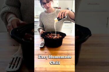 The Best Simple Chili Recipe 🥣 Cozy Cooking at Home