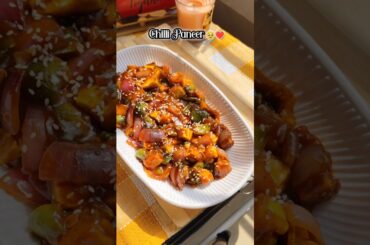 15-Minute Crispy Chilli Paneer : The Ultimate Crispy Paneer Starter 🥹❤️#shorts #viral #chillipaneer