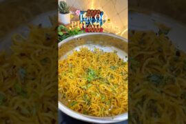 Chilli Garlic Maggi 5 Min Recipe 🍜 | OG Premika Style😍🔥#shorts #ytshorts #maggie #homemade #easy
