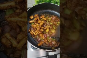Baby Corn Chilli #chilli #viral #yt