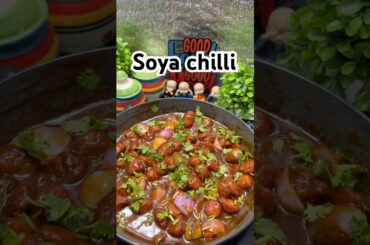 5min Soya Chilli Manchurian  #ytshorts #recipe #music #food #cooking #foodie #viralvideo #shorts #yt