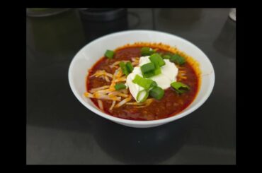 How to make Chili (Homemade Chili recipe)