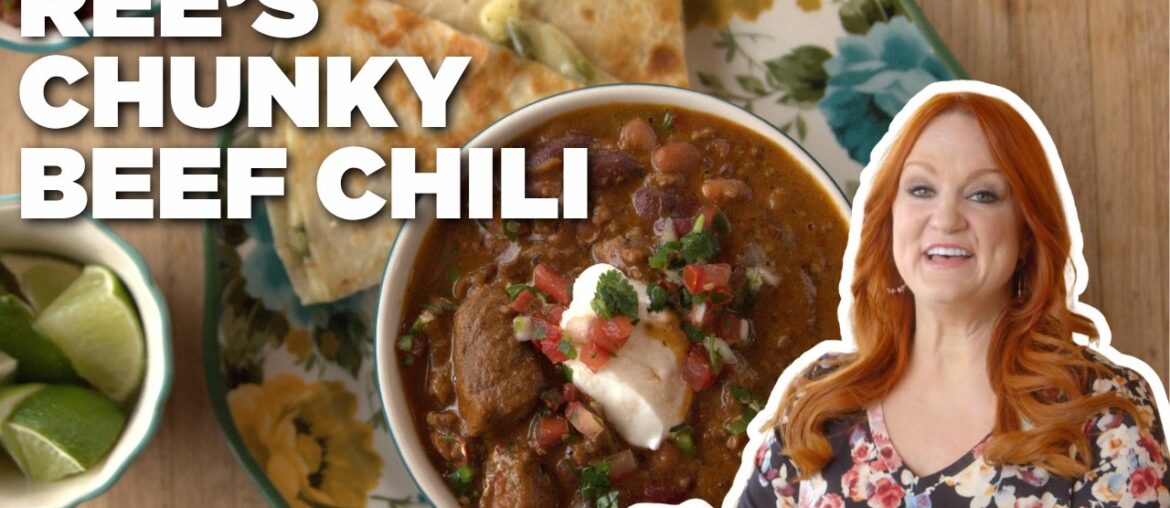Ree Drummond's Chunky Beef Chili | The Pioneer Woman | Food Network
