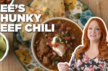 Ree Drummond's Chunky Beef Chili | The Pioneer Woman | Food Network