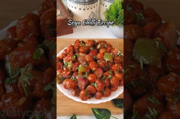 Restaurant Style Soya Chilli Recipe | Soya Manchurian #shorts #soyachilli #soya #soyamanchurian