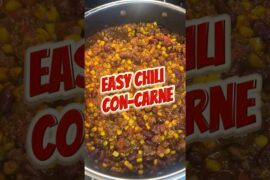 Easy Chili #chili #dinner #easyrecipe #cooking #shorts