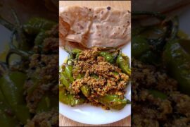 Dahi Mirchi Recipe | 5 Minute Instant Side Dish | Dahi Wali Mirchi#shorts