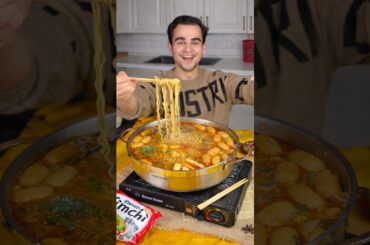 EASY HOTPOT RECIPE! 😋🍜 (spicy homemade hot pot)