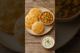 Delicious puri sabzi and raita 🤤😋#foodiefavourites #food #recipe #cooking #recipeideas #foodie #yu