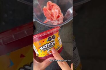 Nieve de sandía enchilada con chamoy 🍉🍨