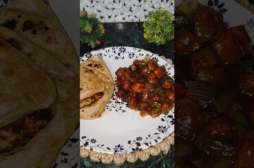🌶️ Hot & Spicy Soya Chilli - The Breakfast of Champions! 🏅 #food #tranding #viral #recipe