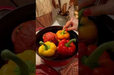 Vegan Chipotle Stuffed Bell Peppers