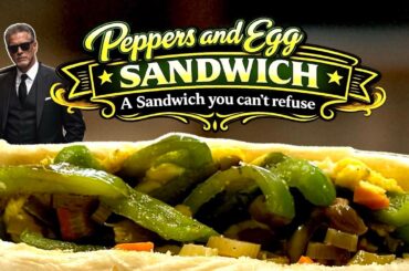 Peppers and Egg Sandwich  The Boss of Bosses Breakfast