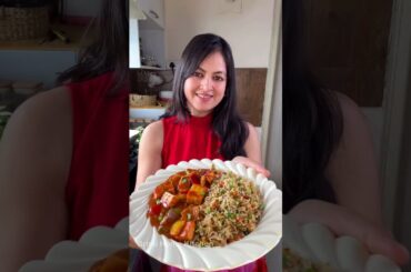 Fried Rice n chilli- garlic paneer gravy |घर मै daily बाहर वाला खाना कौन खाता है | 😉