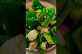 Tak dai, capsicum diye matar recipe#cooking .