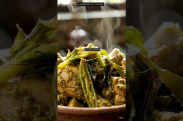 Authentic Andhra Green Chilli Chicken Recipe 🌶️ | Day 3/30 #Shorts #veokitchen