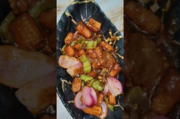 baby corn chilli recipe/how to make baby corn chilli #viral #trending #shorts #food