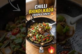 chilli bhendi#Easy recipe 100days food challenge  day -16/100  #trending shorts