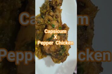20-Minute Dinner: Spicy Pepper Capsicum Chicken 🍗 | Bachelor and Dhaba Style